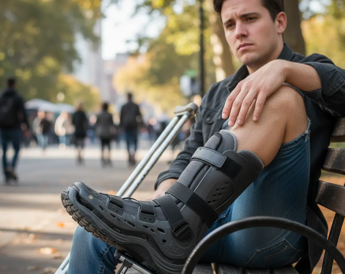 Comment marcher avec une botte de marche